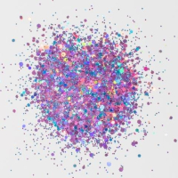 Cosmic Shimmer Glitterbitz Holographic Mermaid Purple 25ml (CSHGBMERMAID)